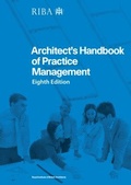 Cover: Architect's Handbook of Practice Management - RIBA Publishing