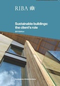 Cover: Sustainable Buildings - RIBA Publishing