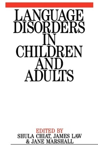 Abbildung von: Language Disorders in Children and Adults - Wiley