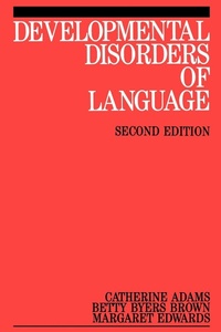 Abbildung von: Developmental Disorders of Language - Wiley