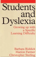 Cover: Students and Dyslexia - Wiley
