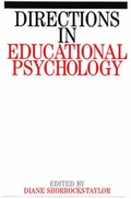 Cover: Directions in Educational Psychology - Wiley