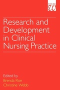 Cover: Research and Development in Clinical Nursing Practice - Wiley