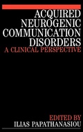 Cover: Acquired Neurogenic Communication Disorders - Wiley