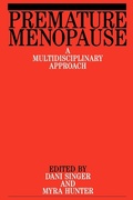 Cover: Premature Menopause - Wiley