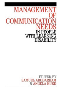 Enlarge image Cover: Management of Communication Needs in People with Learning Disability - Wiley