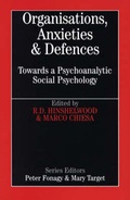 Cover: Organisations, Anxiety and Defence - Wiley