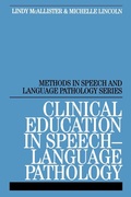Cover: Clinical Education in Speech-Language Pathology - Wiley