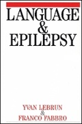Cover: Language and Epilepsy - Wiley