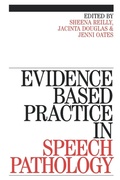 Cover: Evidence-Based Practice in Speech Pathology - Wiley