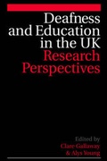 Cover: Deafness and Education in the UK - Wiley