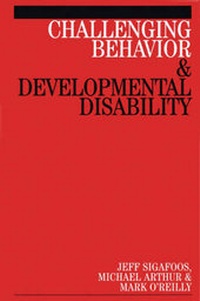 Enlarge image Cover: Challenging Behaviour and Developmental Disability - Wiley