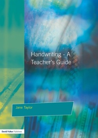 Enlarge image Cover: Handwriting - David Fulton Publishers Ltd