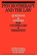 Cover: Psychotherapy and the Law - Wiley