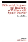 Cover: Differential Diagnosis and Treatment of Children with Speech Disorder - Wiley