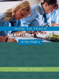 Enlarge image Cover: How to Teach Non-Fiction Writing at Key Stage 3 - David Fulton Publishers Ltd