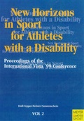 Cover: New Horizons in Sport for Athletes with a Disability Vol.2 - Meyer & Meyer Sport (UK) Ltd