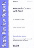 Cover: Rubbers in Contact with Food - Rapra Technology Ltd