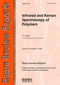 Enlarge image Cover: Infrared and Raman Spectroscopy of Polymers - Rapra Technology Ltd
