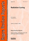 Cover: Radiation Curing - Rapra Technology Ltd