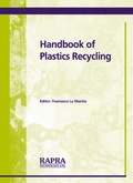 Cover: Handbook of Plastics Recycling - Rapra Technology Ltd