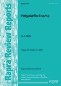 Cover: Polyolefin Foams: v.14,No.11 - Rapra Technology Ltd