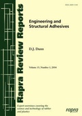 Cover: Engineering and Structural Adhesives: v.15,No.1 - Rapra Technology Ltd