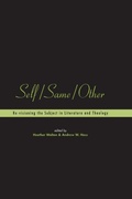 Cover: Self/Same/Other - Sheffield Academic Press