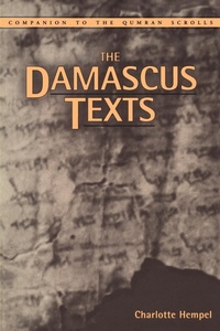 Enlarge image Cover: Damascus Texts - Sheffield Academic Press