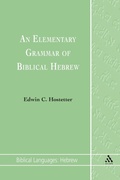 Cover: An Elementary Grammar of Biblical Hebrew - Sheffield Academic Press