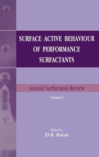 Abbildung von: Surface Active Behaviour of Performance Surfactants - Wiley