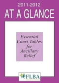 Cover: At A Glance 2011-2012 Essential Court Tables for Ancillary Relief 2011-2012 - Class Legal
