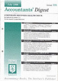 Abbildung von: Corporate Recovery Healthcheck - Accountancy Books Digests