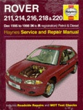 Cover: Rover 200 Series (95-98) Service and Repair Manual - Haynes Manuals Inc