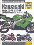 Cover: Kawasaki ZX750P (Ninja ZX-7R) and ZX900B/C/E (Ninja ZX-9R) (1994-2000) Service and Repair Manual - Haynes Manuals Inc