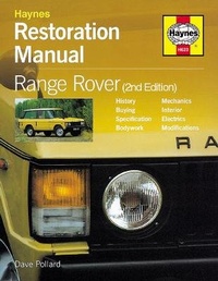 Enlarge image Cover: Range Rover Restoration Manual - J H Haynes & Co Ltd