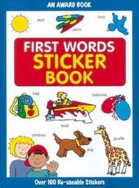 Enlarge image Cover: First Words Sticker Book - Award Publications Ltd