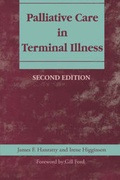 Cover: Palliative Care in Terminal Illness - Radcliffe Publishing Ltd