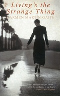 Cover: Living's The Strange Thing - Harvill Secker