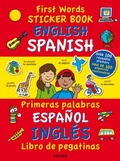 Cover: First Words Sticker Books: English/Spanish - Award Publications Ltd
