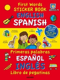 Enlarge image Cover: First Words Sticker Books: English/Spanish - Award Publications Ltd