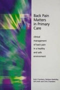 Cover: Back Pain Matters in Primary Care - Radcliffe Publishing Ltd