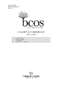 Cover: BCoS Cognitive Screen - Psychology Press Ltd