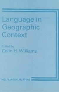 Enlarge image Cover: Language in Geographic Context - Multilingual Matters