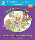 Cover: The Fox and the Stork & The Man, His Son and the Donkey - Award Publications Ltd