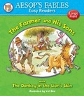 Cover: The Farmer and His Sons & The Donkey in the Lion's Skin - Award Publications Ltd