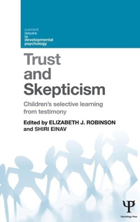 Enlarge image Cover: Trust and Skepticism - Psychology Press Ltd
