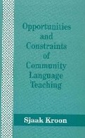 Cover: Opportunities and Constraints of Community Language Teaching - Multilingual Matters