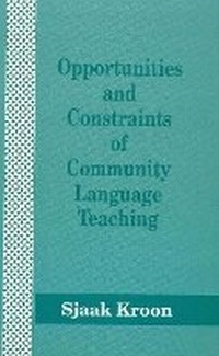 Enlarge image Cover: Opportunities and Constraints of Community Language Teaching - Multilingual Matters