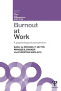 Cover: Burnout at Work - Psychology Press Ltd